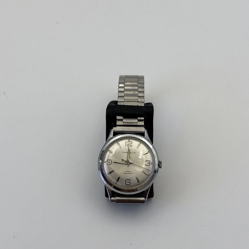 Vintage Bulova Caravelle Men's manual winding watch 7 Jewels Ref277 Running